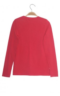 Bluza rosie cu imprimeu Name It, 11-12 ani