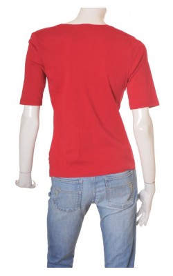 Bluza rosie cu stelute Hanna, marime M