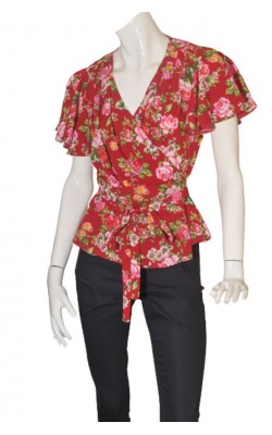 Bluza rosie petrecuta Cubus, marime 38