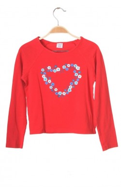 Bluza rosie Polarn O.Pyret, 8-10 ani