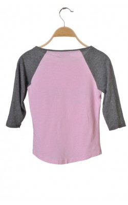 Bluza roz cu gri Long Island by Kappahl, 9-10 ani