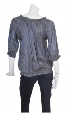 Bluza satin cu dantela Tippy, marime 38