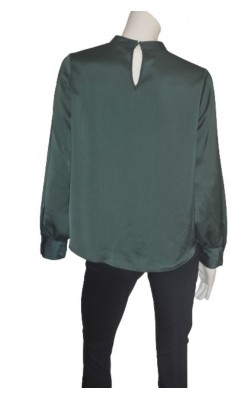 Bluza verde crepe Cubus, marime 42