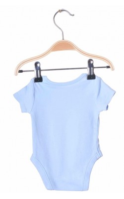 Body bleu cu imprimeu fata George, 0-1 luni, 4.1 kg