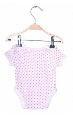 Body cu buline roz George, 0-1 luni, 4.1 kg