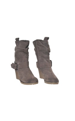 Botine comode din piele Janet D., marime 41