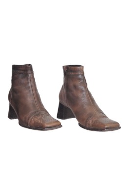 Botine More&More, piele naturala, marime 40