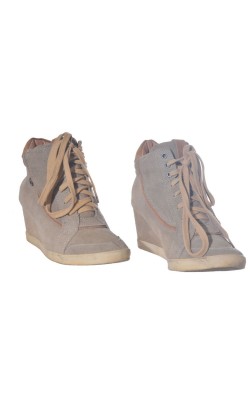 Botine Pepe Jeans, piele intoarsa, marime 38