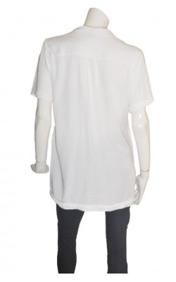 Camasa alba din vascoza Nly Trend, marime 36