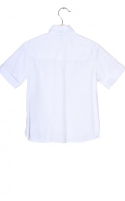 Camasa alba H&M, 7-8 ani