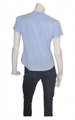 Camasa bleu cu maneca scurta Carla F., marime 40