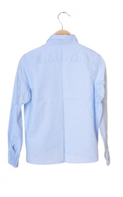 Camasa bleu din bumbac Name It, 9-10 ani