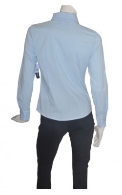 Camasa bleu Va Vite, croi cambrat, marime 40