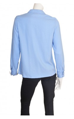 Camasa bleu vascoza texturata Brandtex, marime 42