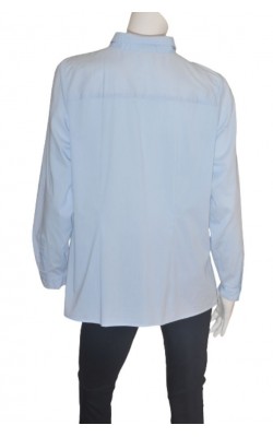 Camasa bleu Zizzi, croi cambrat, marime XL
