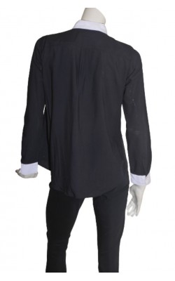 Camasa bleumarin cu guler alb Uniqlo, marime 40