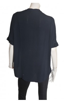 Camasa bleumarin din vascoza Selected Femme, marime 42