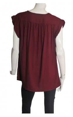 Camasa bordeaux din vascoza Xlnt by Kappahl, marime 46