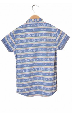 Camasa bumbac print grafic George, 9-10 ani