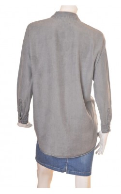 Camasa denim subtire Monki, croi oversized, marime L