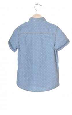 Camasa denim subtire United Colors of Benetton, 7 ani
