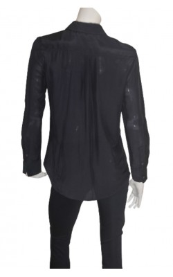 Camasa din vascoza Oui, bleumarin, marime 38