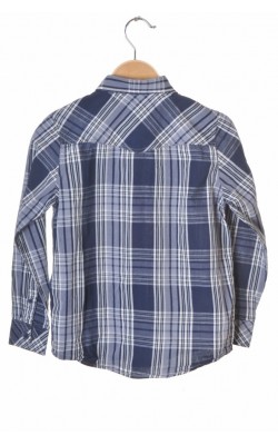 Camasa bleumarin cu alb Garcia Jeans, 8-9 ani