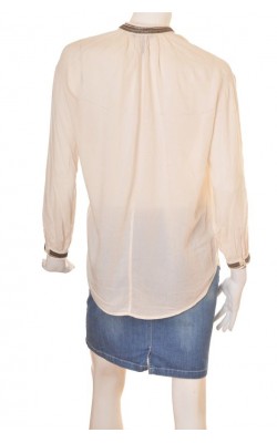 Camasa H&M, guler cu aplicatii metalice, marime 38