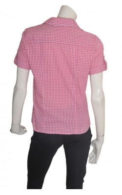 Camasa in patratele Brandtex, maneca scurta, marime L