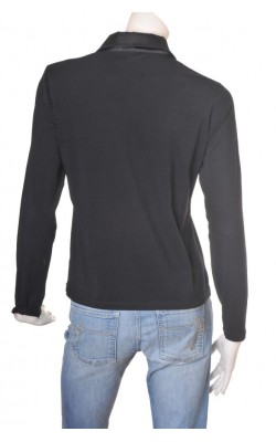 Camasa jerseu negru Exclusive by Tara, marime L
