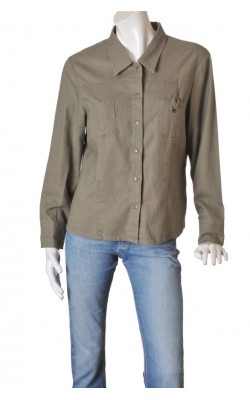 Camasa kaki amestec in Signature Experience, marime XL