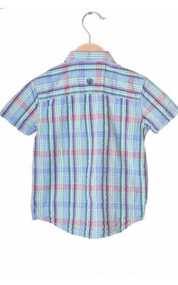 Camasa multicolora din bumbac Fat Face, 4-5 ani