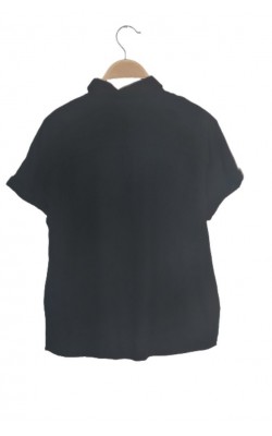 Camasa neagra H&M, vascoza, marime S