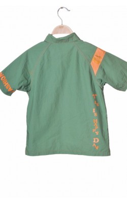 Camasa verde cu imprimeu Kids World, 10 ani