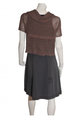 Cardigan ajurat din vascoza Popin, marime L