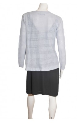 Cardigan bleu Only, tricot texturat, marime M