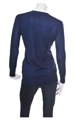 Cardigan bleumarin tricot fin Riccovero, marime M