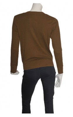 Cardigan din jerseu H&M, culoare kaki, marime M