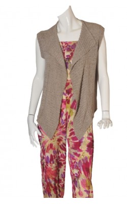 Cardigan drapat Carla F, marime XL