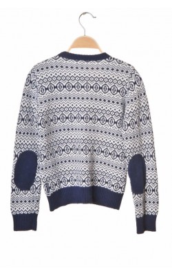 Cardigan gros din bumbac Polarn O. Pyret, 8-10 ani
