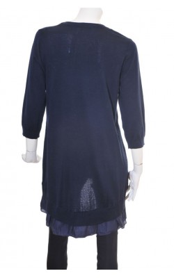 Cardigan lung bleumarin Cream, marime XL