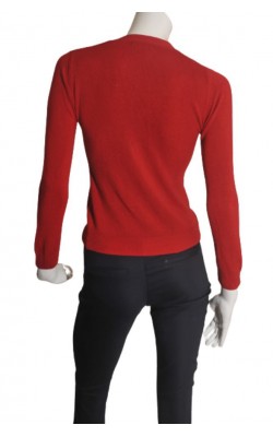 Cardigan rosu Gina Tricot, marime XS