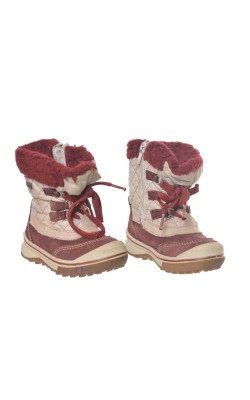Cizme calduroase Twisty Watertex, piele, marime 24