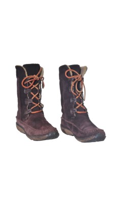 Cizme Timberland, piele intoarsa, captuseala polar, marime 36