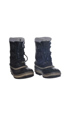 Cizme zapada Sorel Waterproof, cauciuc si piele, marime 35