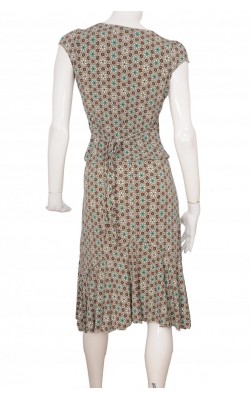 Costum Max Studio, imprimeu floral, marime S