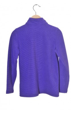 Fleece mov Color Kids, usor cambrat, 10-11 ani