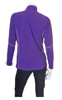 Fleece mov dama, croi usor cambrat, marime 44