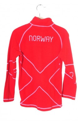 Fleece rosu Swix, 10-12 ani