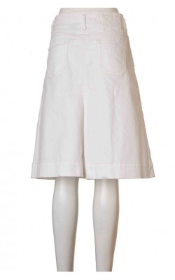 Fusta alba de blugi Guess, marime S